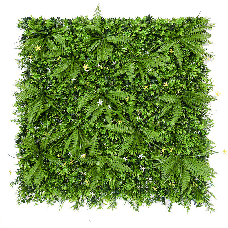 Mur végétal artificiel - GREEN FERN - 1m x 1m